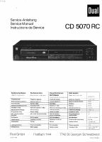 Dual CD-5070-RC-Service-Manual 
